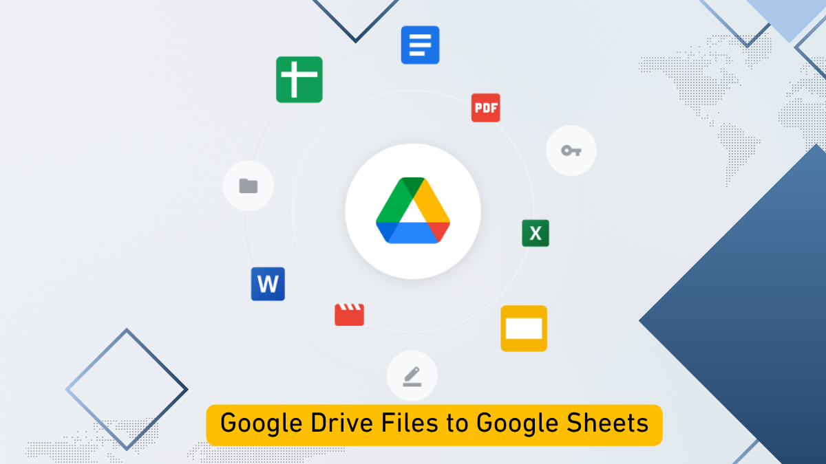 Get All Files and Folders details from Google Drive to a Google Sheet